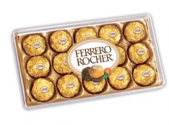 Caixa de Bombons Ferrero Rocher com 12 Unidades
