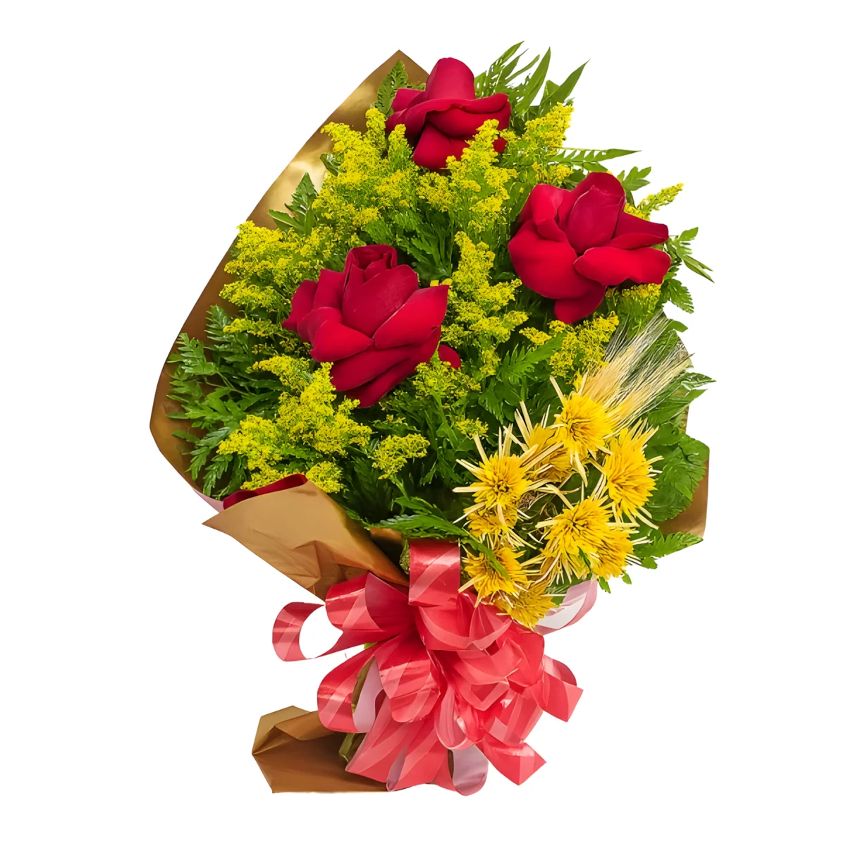 Bouquet de Flores com Rosas e Tango
