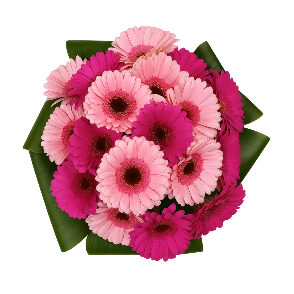 Bouquet de Flores de Gérberas Cor de Rosa