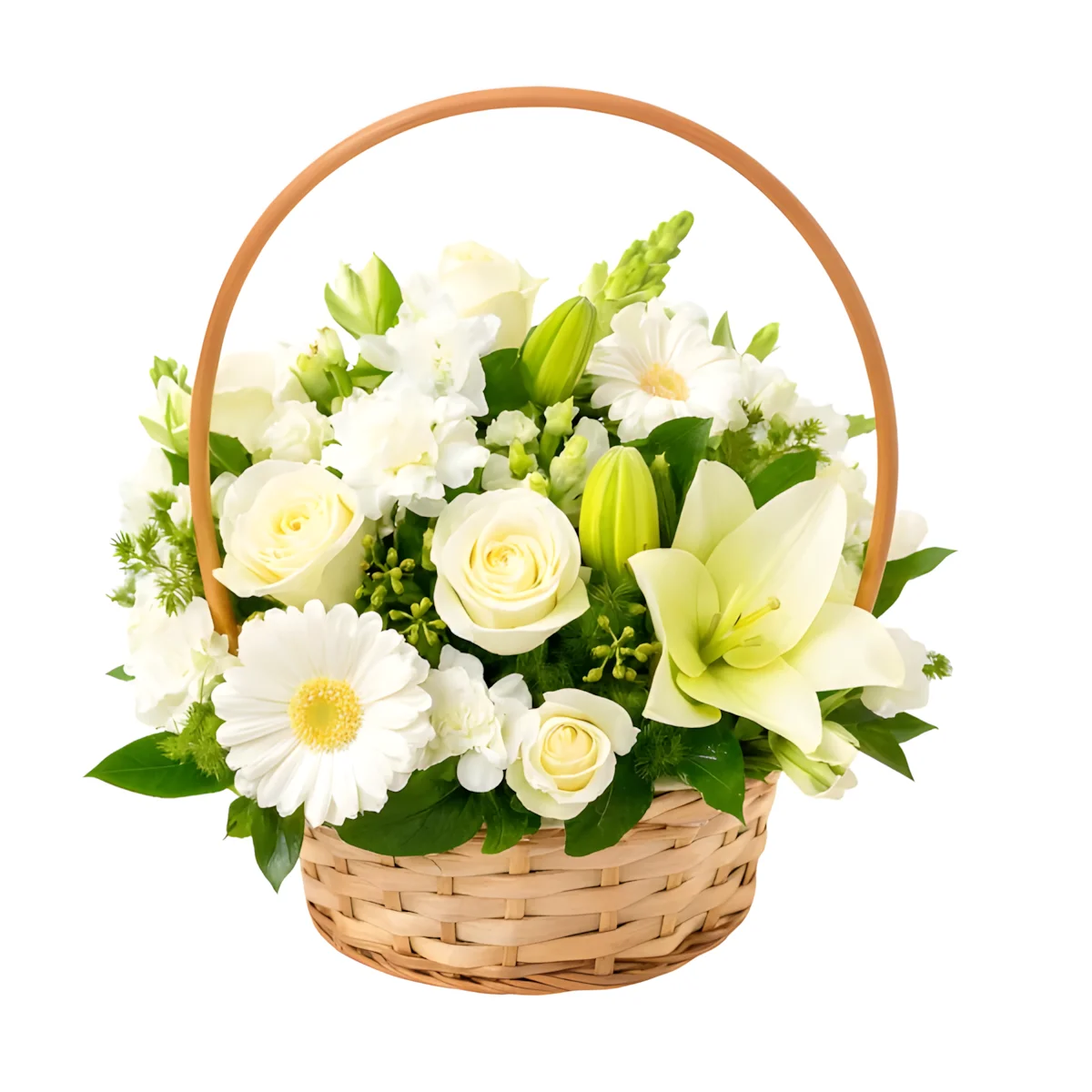 Cesta de Flores Primavera